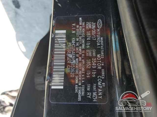 KMHCU5AE5HU353620 2017 HYUNDAI ACCENT photo no. 12