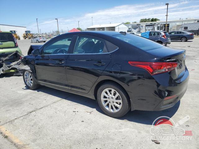 3KPC24A65NE166109 2022 HYUNDAI ACCENT photo no. 2