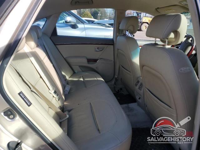 KMHFC46F57A232467 2007 HYUNDAI AZERA photo no. 10