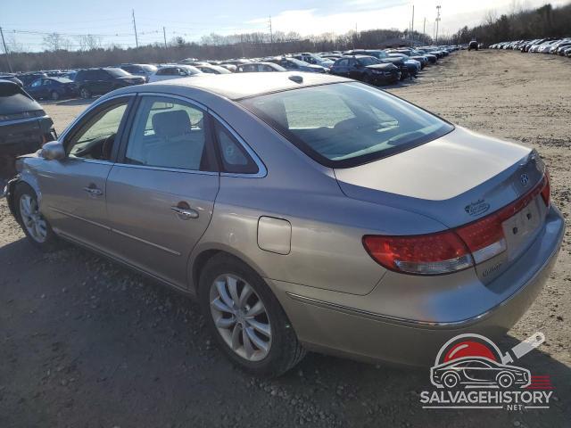 KMHFC46F57A232467 2007 HYUNDAI AZERA photo no. 2