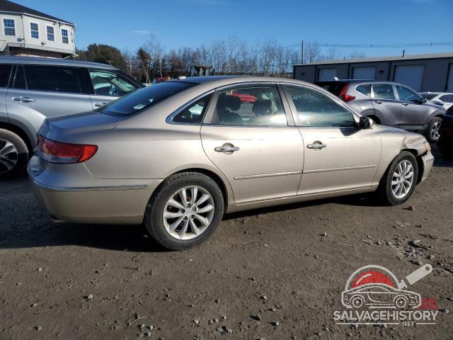 KMHFC46F57A232467 2007 HYUNDAI AZERA photo no. 3