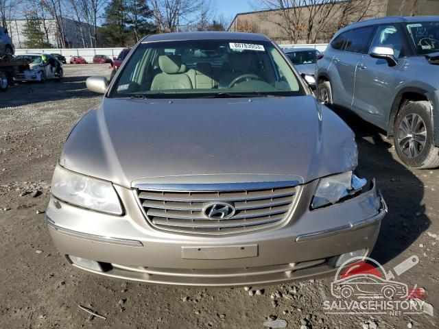 KMHFC46F57A232467 2007 HYUNDAI AZERA photo no. 5