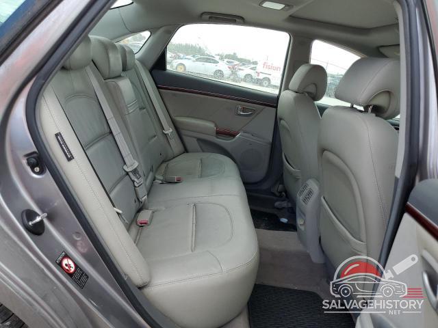 KMHFC46F68A306142 2008 HYUNDAI AZERA photo no. 10