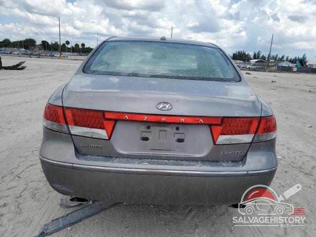 KMHFC46F68A306142 2008 HYUNDAI AZERA photo no. 6
