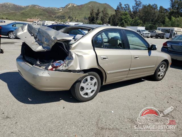 KMHDN45D13U662734 2003 HYUNDAI ELANTRA photo no. 3