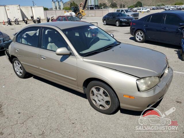 KMHDN45D13U662734 2003 HYUNDAI ELANTRA photo no. 4