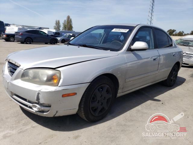 KMHDN46D35U077803 2005 HYUNDAI ELANTRA photo no. 7