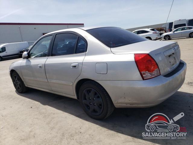 KMHDN46D35U077803 2005 HYUNDAI ELANTRA photo no. 2