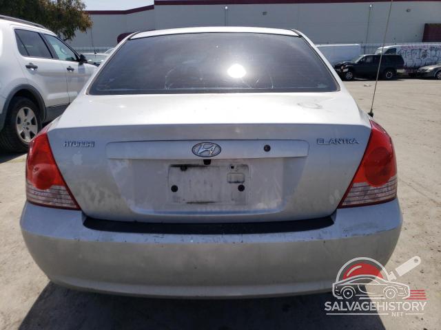 KMHDN46D35U077803 2005 HYUNDAI ELANTRA photo no. 6