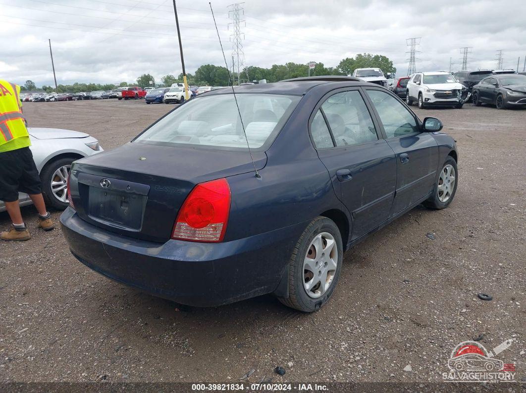 KMHDN46D76U290996 2006 HYUNDAI ELANTRA photo no. 4