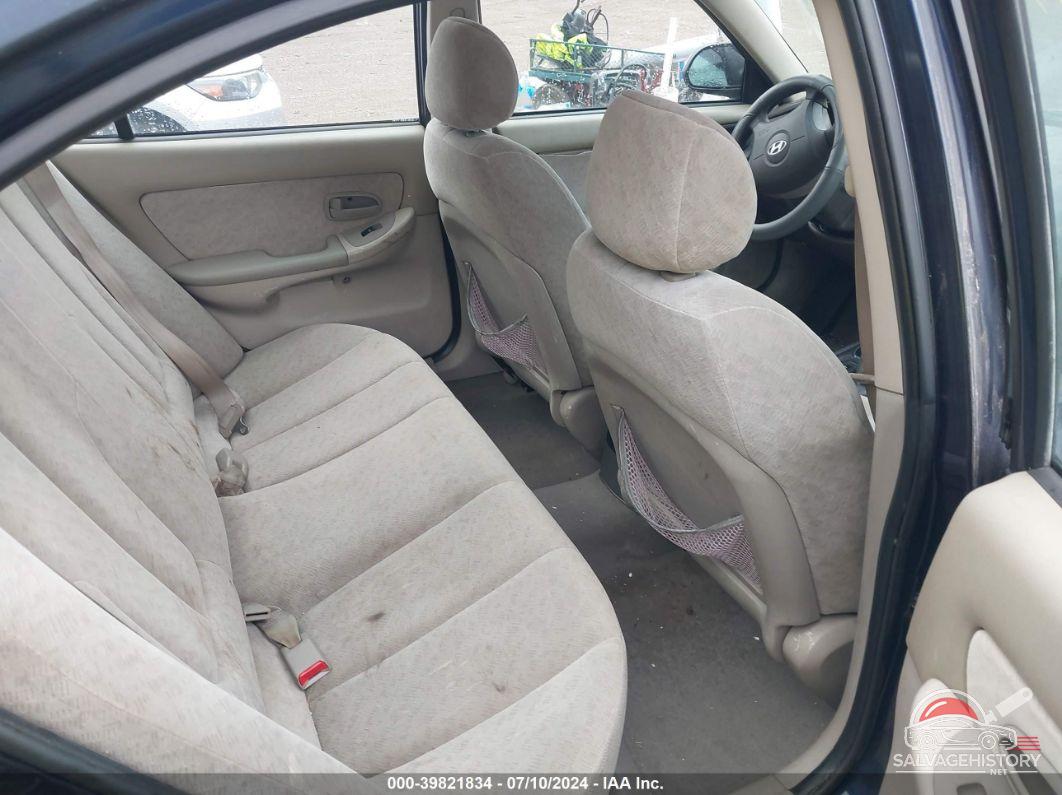 KMHDN46D76U290996 2006 HYUNDAI ELANTRA photo no. 8