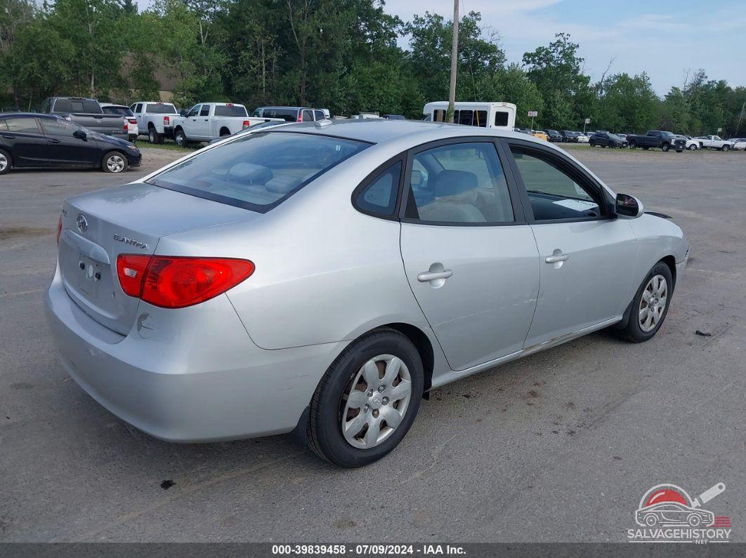 KMHDU46D08U407775 2008 HYUNDAI ELANTRA photo no. 4