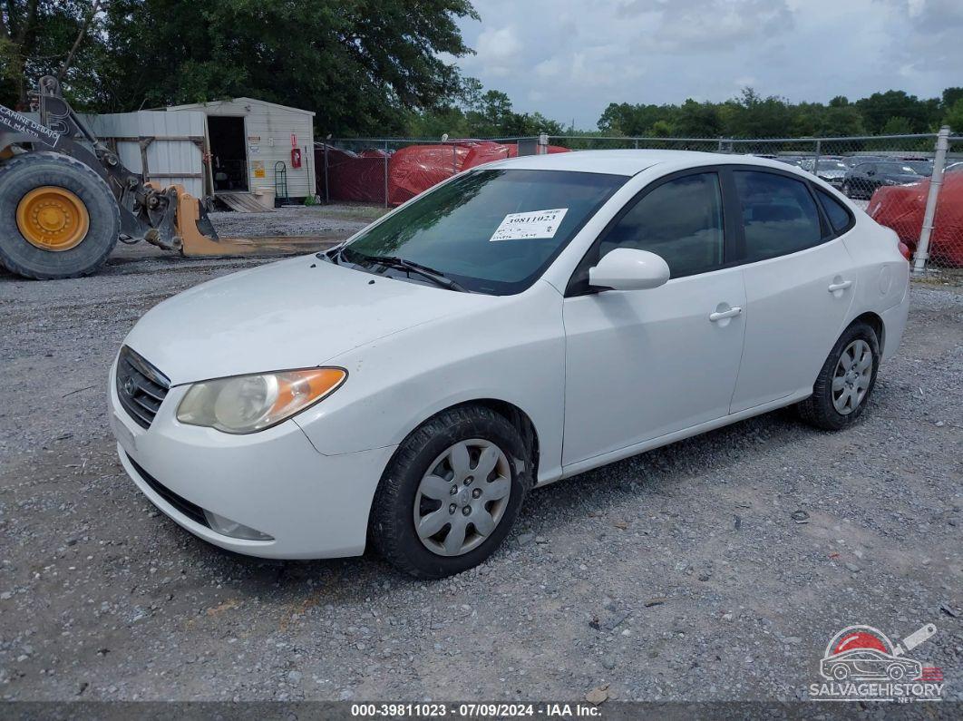 KMHDU46D78U475748 2008 HYUNDAI ELANTRA photo no. 2