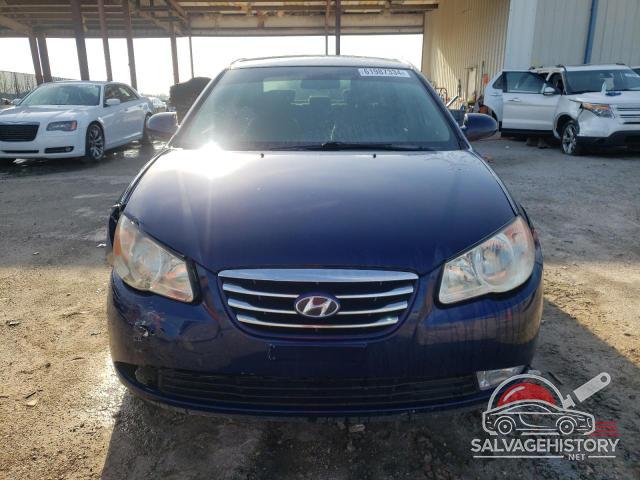 KMHDU4AD1AU950002 2010 HYUNDAI ELANTRA photo no. 5