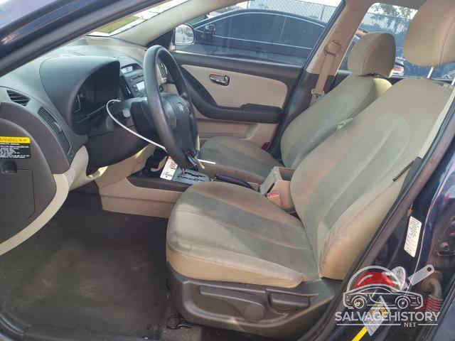 KMHDU4AD1AU950002 2010 HYUNDAI ELANTRA photo no. 7