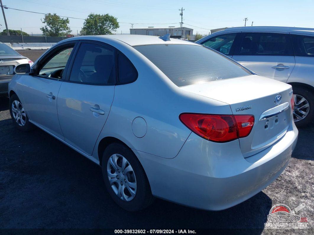 KMHDU4AD4AU189367 2010 HYUNDAI ELANTRA photo no. 3