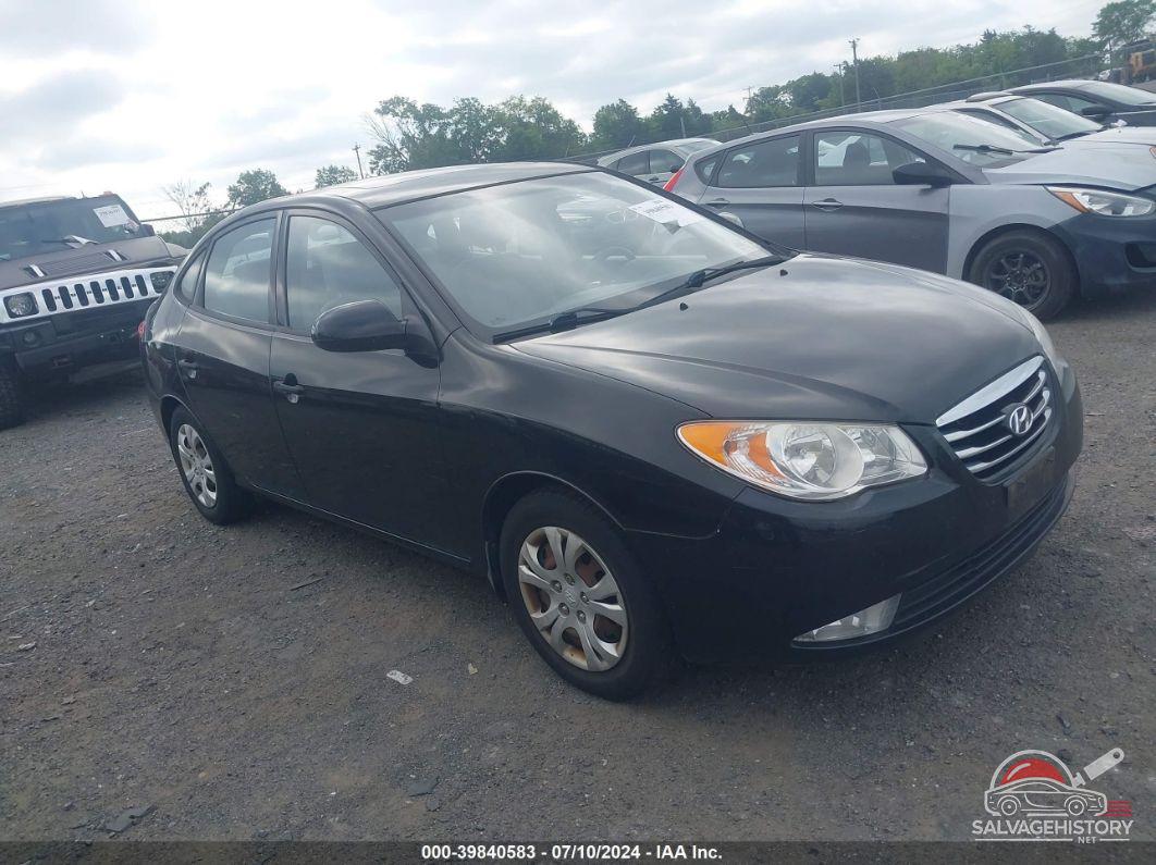 KMHDU4AD5AU940928 2010 HYUNDAI ELANTRA photo no. 1