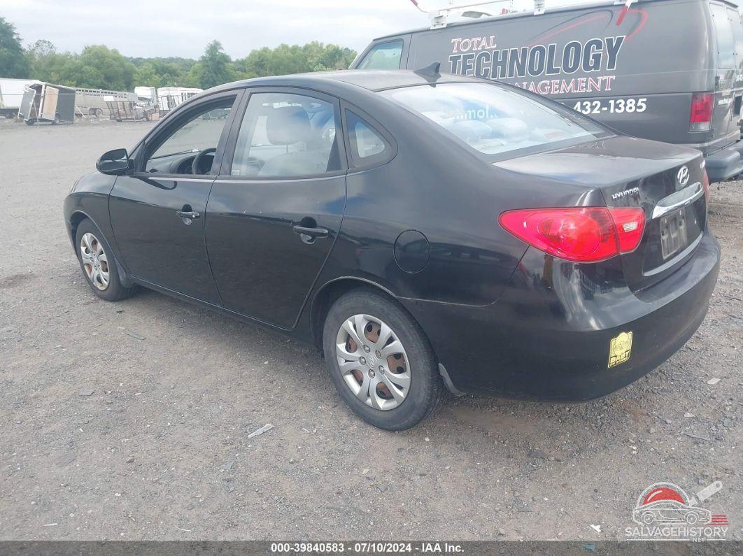 KMHDU4AD5AU940928 2010 HYUNDAI ELANTRA photo no. 3