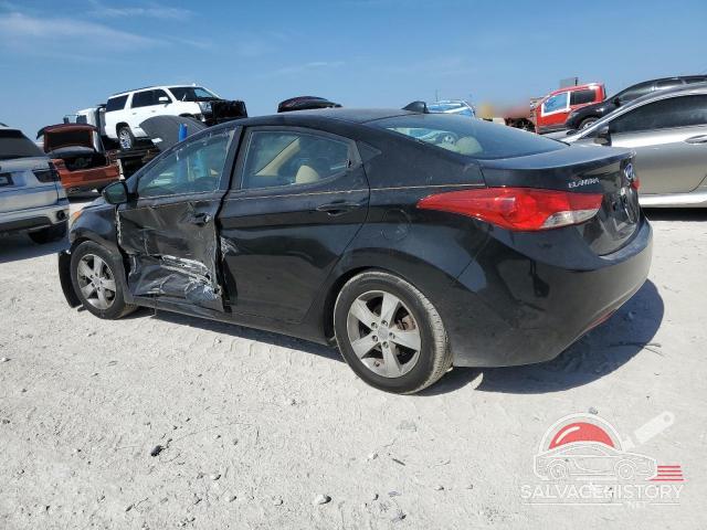 5NPDH4AE0BH017866 2011 HYUNDAI ELANTRA photo no. 2