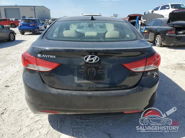 5NPDH4AE0BH017866 2011 HYUNDAI ELANTRA photo no. 6