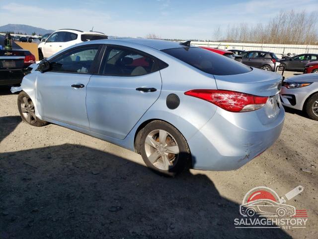 KMHDH4AE2BU087886 2011 HYUNDAI ELANTRA photo no. 2