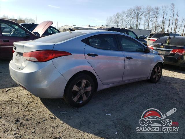KMHDH4AE2BU087886 2011 HYUNDAI ELANTRA photo no. 3