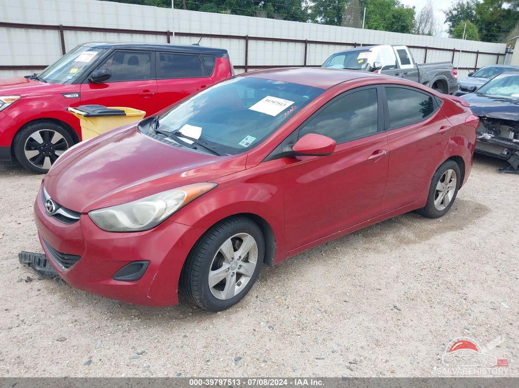 KMHDH4AE4BU105708 2011 HYUNDAI ELANTRA photo no. 2