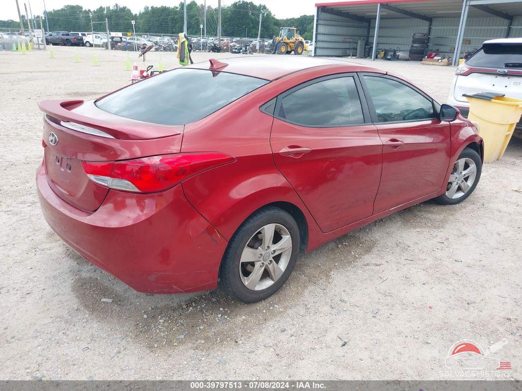 KMHDH4AE4BU105708 2011 HYUNDAI ELANTRA photo no. 4