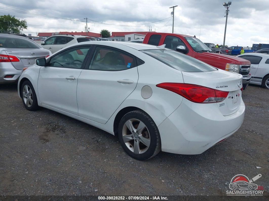 5NPDH4AE0CH112400 2012 HYUNDAI ELANTRA photo no. 3