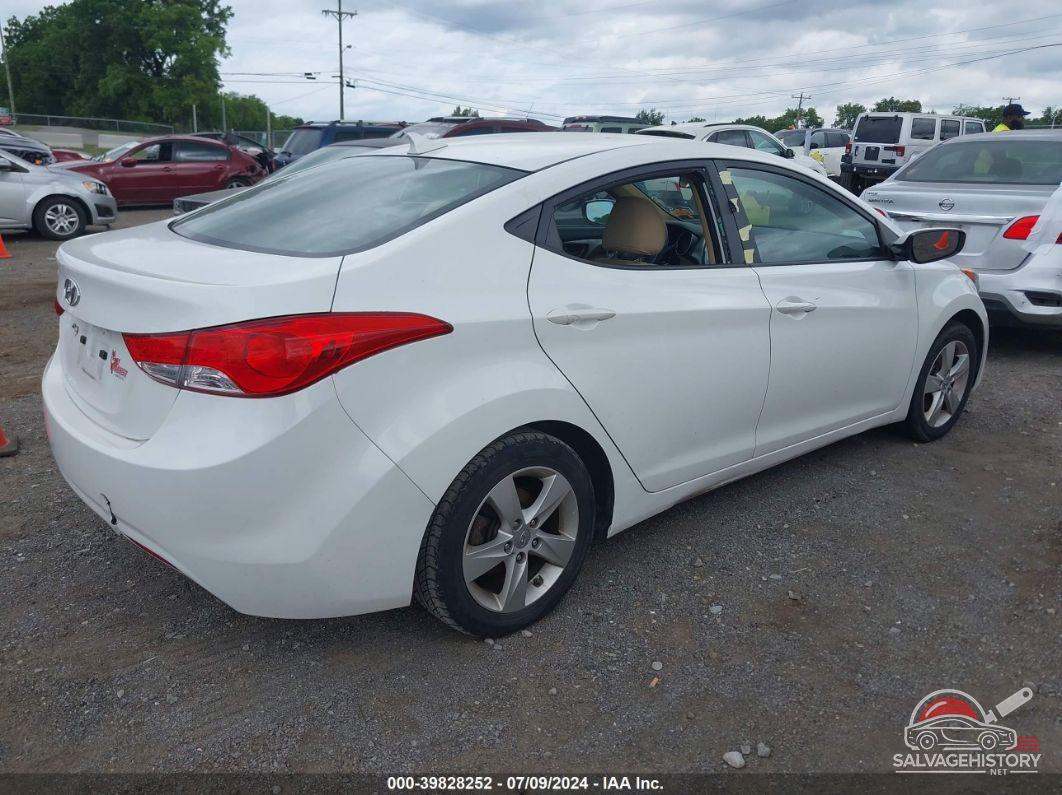 5NPDH4AE0CH112400 2012 HYUNDAI ELANTRA photo no. 4
