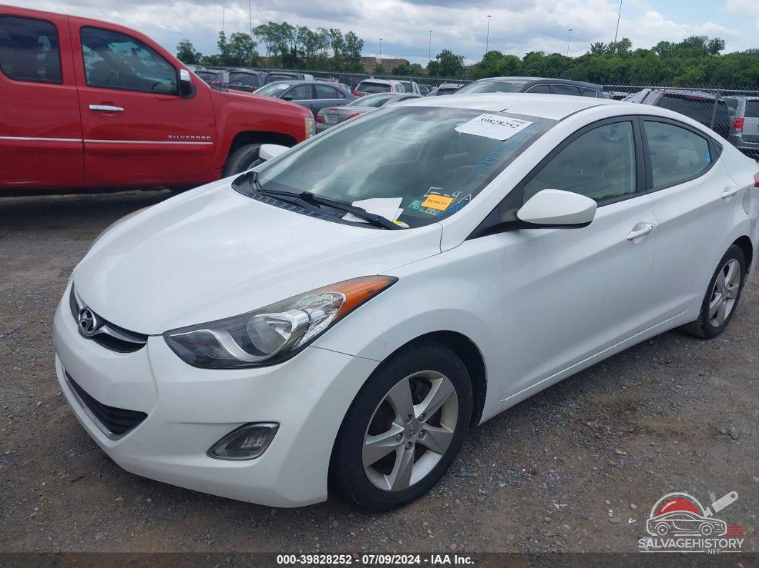 5NPDH4AE0CH112400 2012 HYUNDAI ELANTRA photo no. 6
