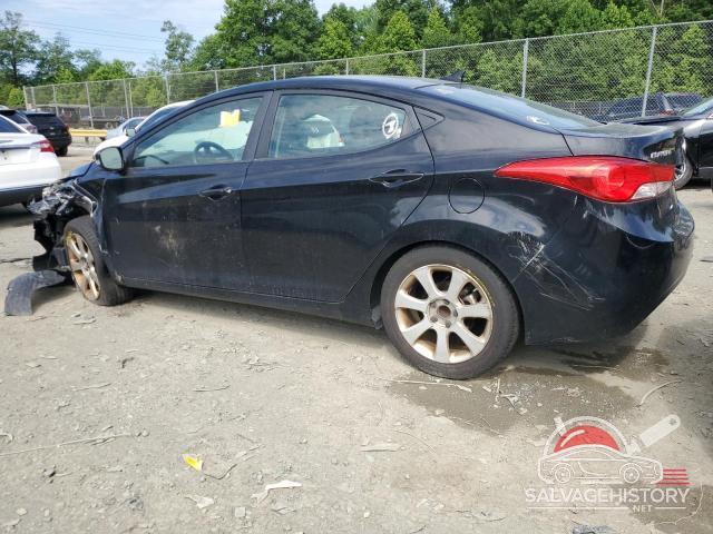 5NPDH4AE1CH113085 2012 HYUNDAI ELANTRA photo no. 2