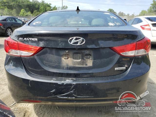5NPDH4AE1CH113085 2012 HYUNDAI ELANTRA photo no. 6