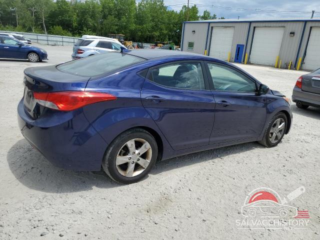 5NPDH4AE4CH081054 2012 HYUNDAI ELANTRA photo no. 3