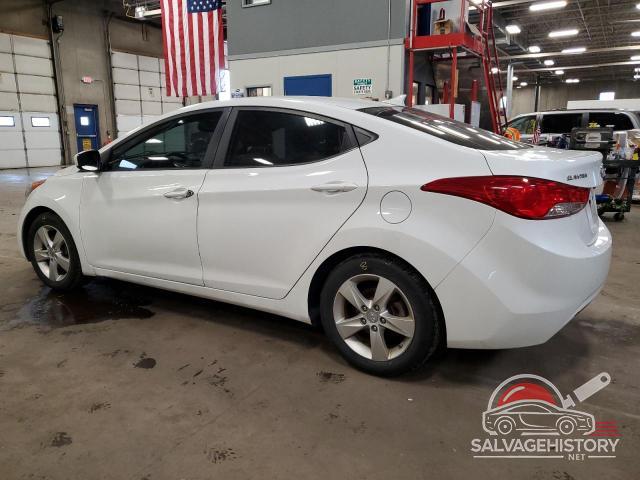 5NPDH4AE7CH077077 2012 HYUNDAI ELANTRA photo no. 2