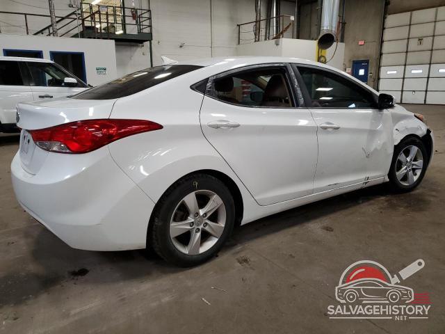 5NPDH4AE7CH077077 2012 HYUNDAI ELANTRA photo no. 3