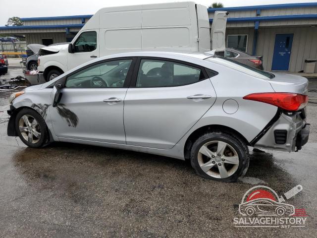 5NPDH4AE7CH095188 2012 HYUNDAI ELANTRA photo no. 2