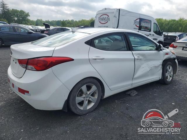 5NPDH4AE8CH115951 2012 HYUNDAI ELANTRA photo no. 3