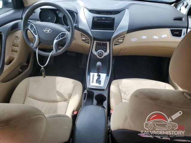 5NPDH4AE8CH115951 2012 HYUNDAI ELANTRA photo no. 8