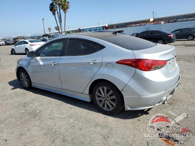 5NPDH4AE9CH071703 2012 HYUNDAI ELANTRA photo no. 2
