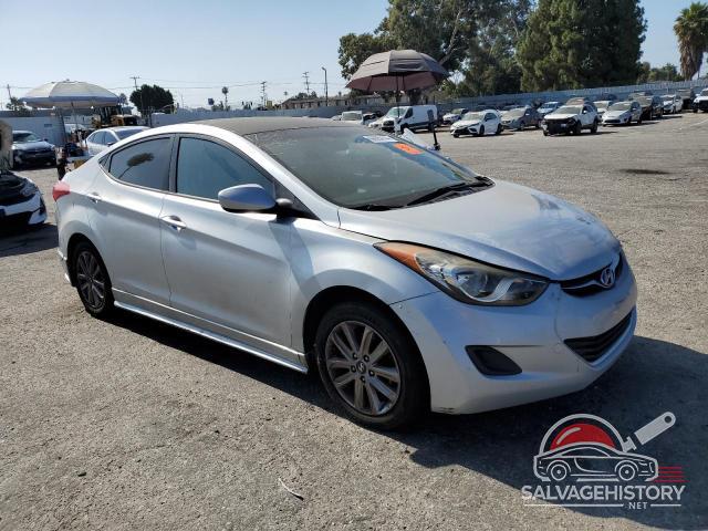 5NPDH4AE9CH071703 2012 HYUNDAI ELANTRA photo no. 4