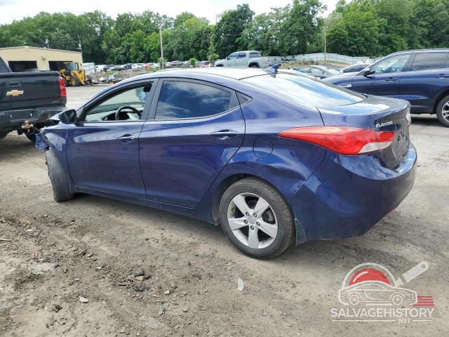 5NPDH4AE9CH144911 2012 HYUNDAI ELANTRA photo no. 2