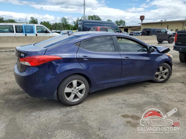 5NPDH4AE9CH144911 2012 HYUNDAI ELANTRA photo no. 3