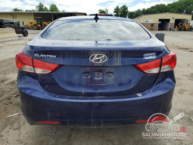 5NPDH4AE9CH144911 2012 HYUNDAI ELANTRA photo no. 6