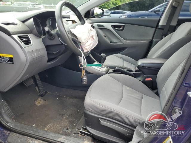 5NPDH4AE9CH144911 2012 HYUNDAI ELANTRA photo no. 7