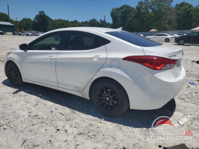 5NPDH4AEXCH150555 2012 HYUNDAI ELANTRA photo no. 2