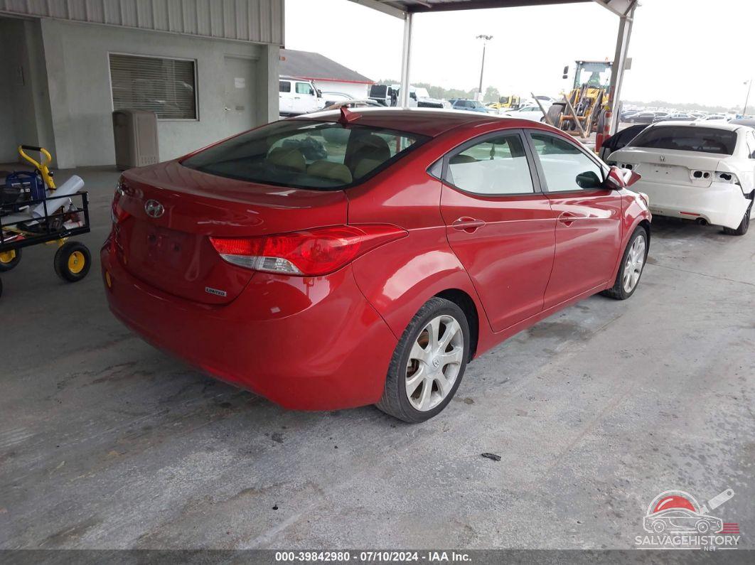 KMHDH4AE0CU331195 2012 HYUNDAI ELANTRA photo no. 4