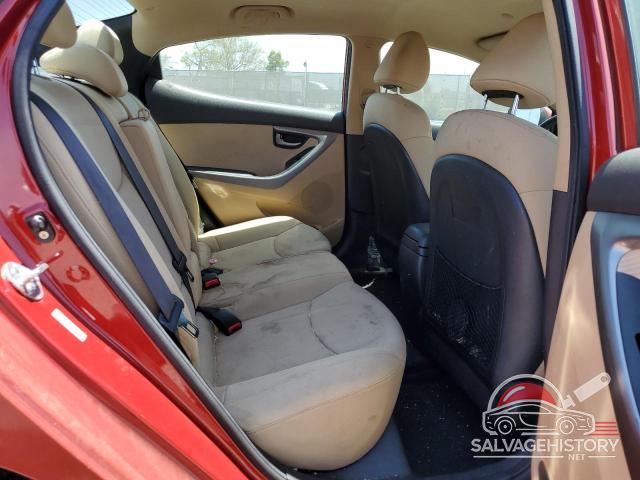 KMHDH4AE1CU329746 2012 HYUNDAI ELANTRA photo no. 10