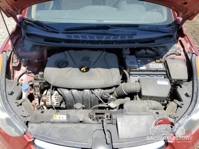 KMHDH4AE1CU329746 2012 HYUNDAI ELANTRA photo no. 11