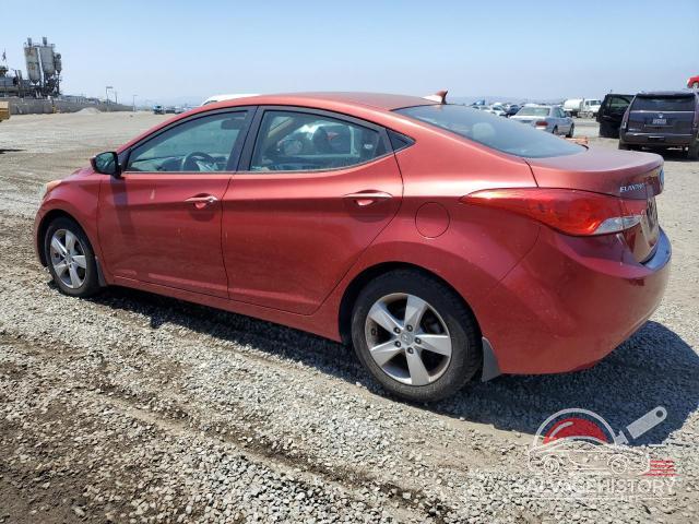 KMHDH4AE1CU329746 2012 HYUNDAI ELANTRA photo no. 2